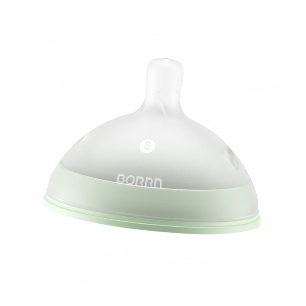 Borrn Silicone Teat Green / حلمة بورن سيليكون باللون الأخضر