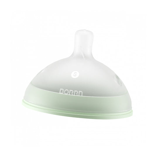 Borrn Silicone Teat Green / حلمة بورن سيليكون باللون الأخضر