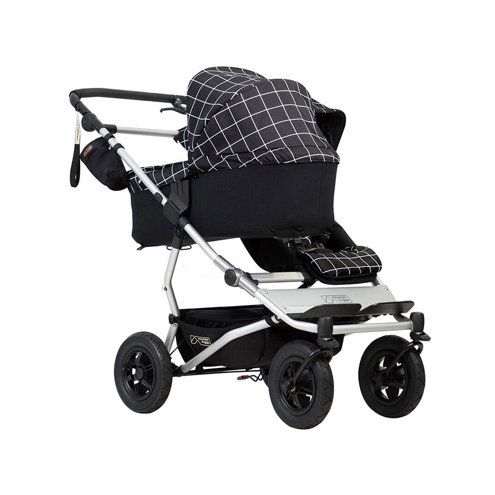 Mountain Buggy Carrycot Plus Duet- Grid / مهد محمول ماونتن باجي بلس ثنائي - شبكي