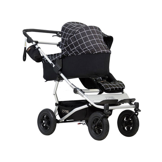 Mountain Buggy Carrycot Plus Duet- Grid / مهد محمول ماونتن باجي بلس ثنائي - شبكي
