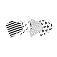 Copper Pearl Bandana Bibs 4 Pack / صدريات باندانا لؤلؤية نحاسية مكونة من 4 قطع