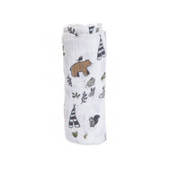 Little Unicorn Cotton Muslin Swaddle Single /  قماط قطن موسلين ليتل يونيكورن فردي