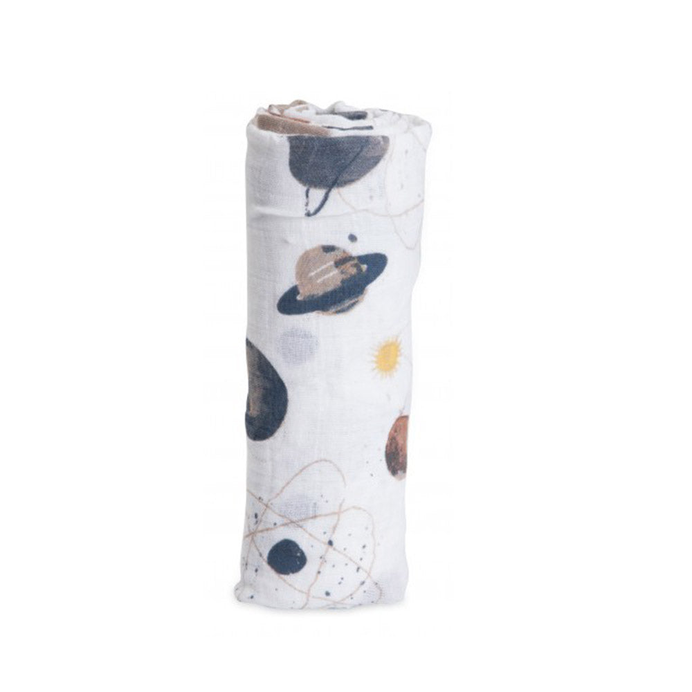 Little Unicorn Cotton Muslin Swaddle Single /  قماط قطن موسلين ليتل يونيكورن فردي