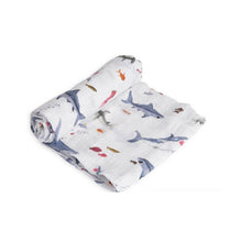 Little Unicorn Cotton Muslin Swaddle Single — view 4