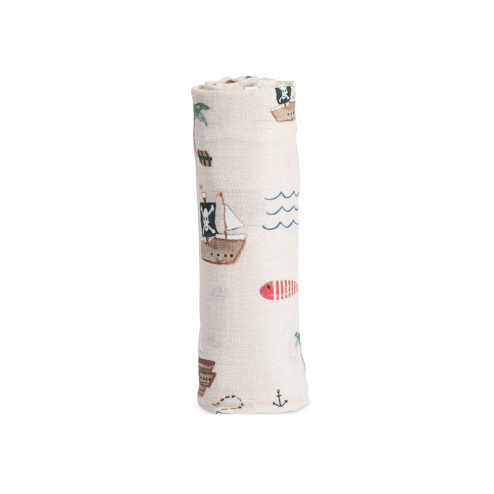Little Unicorn Cotton Muslin Swaddle Single — view 7