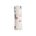Load image into Gallery viewer, Little Unicorn Cotton Muslin Swaddle Single /  قماط قطن موسلين ليتل يونيكورن فردي
