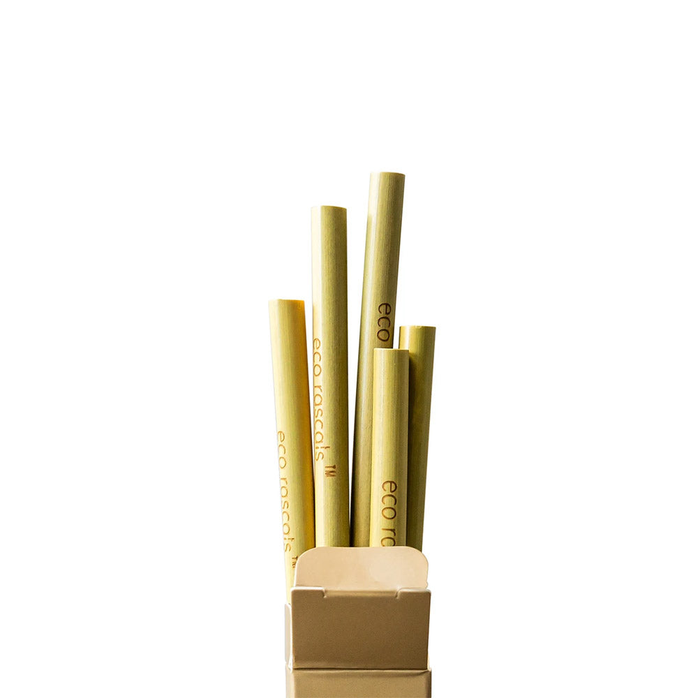 Eco Rascals Pack of 5 bamboo straws — view 4
