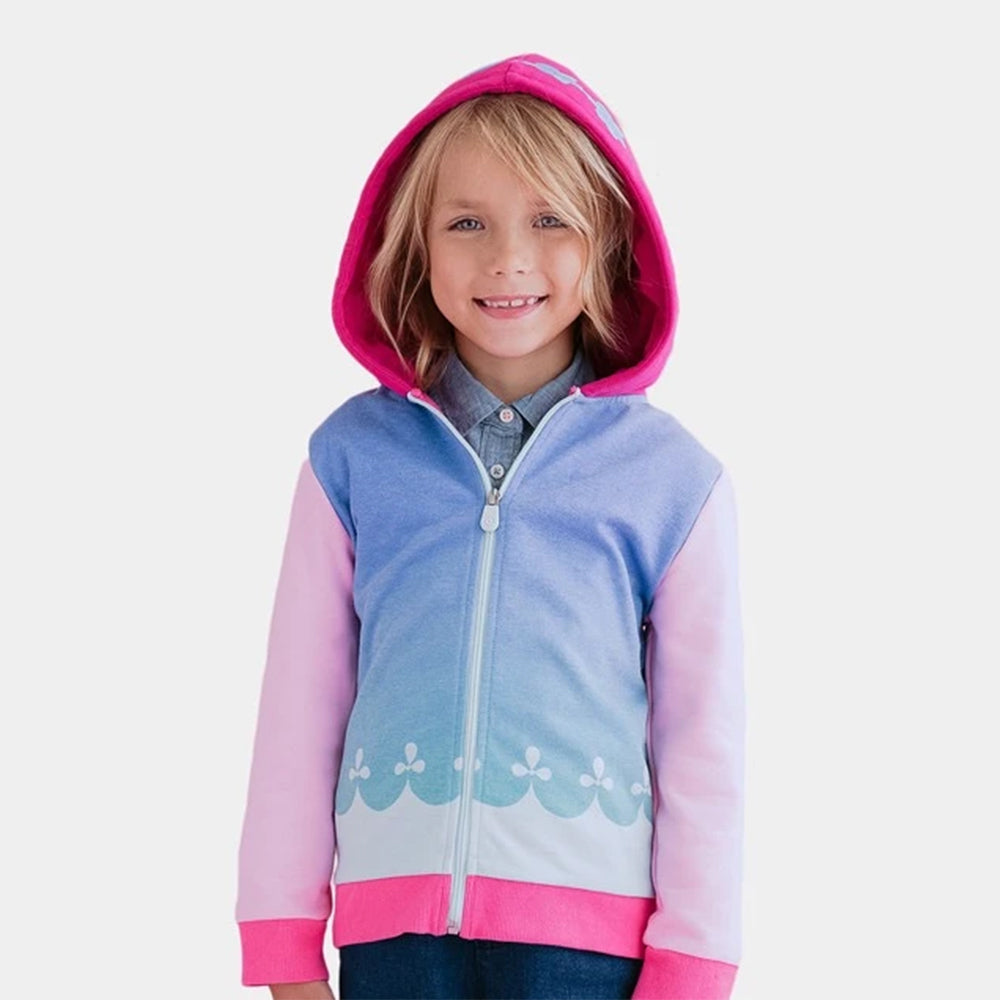 Cub Coats Hoodie- Poppy Troll / شبل معاطف هودييالخشخاش القزم