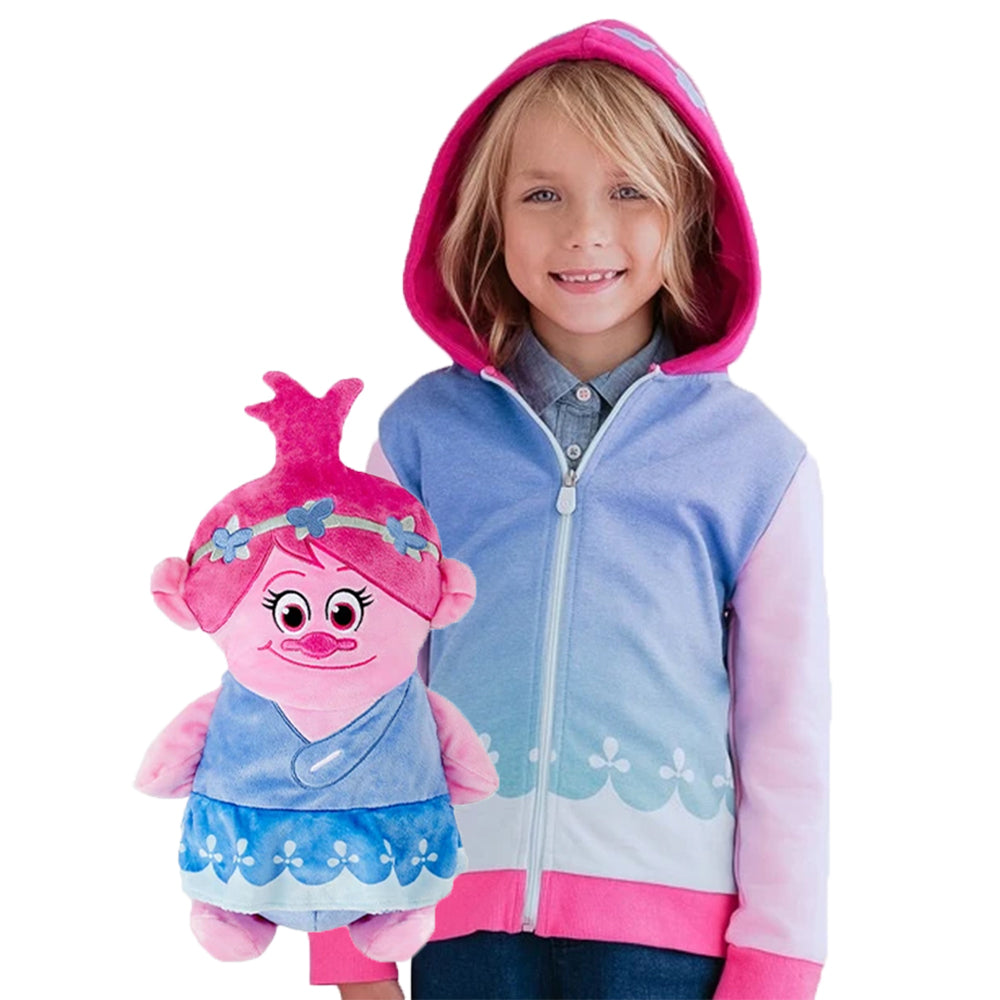 Cub Coats Hoodie- Poppy Troll / شبل معاطف هودييالخشخاش القزم