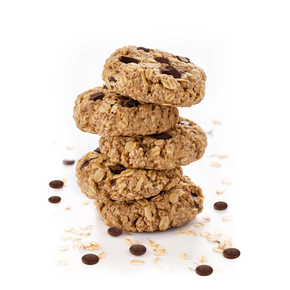 Vegan Chocolate Chip Lactation Cookies -  كوكيز الرضاعة برقائق الشوكولاتة النباتية