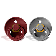 BIBS Natural Rubber Pacifier 2 Pack Size 1